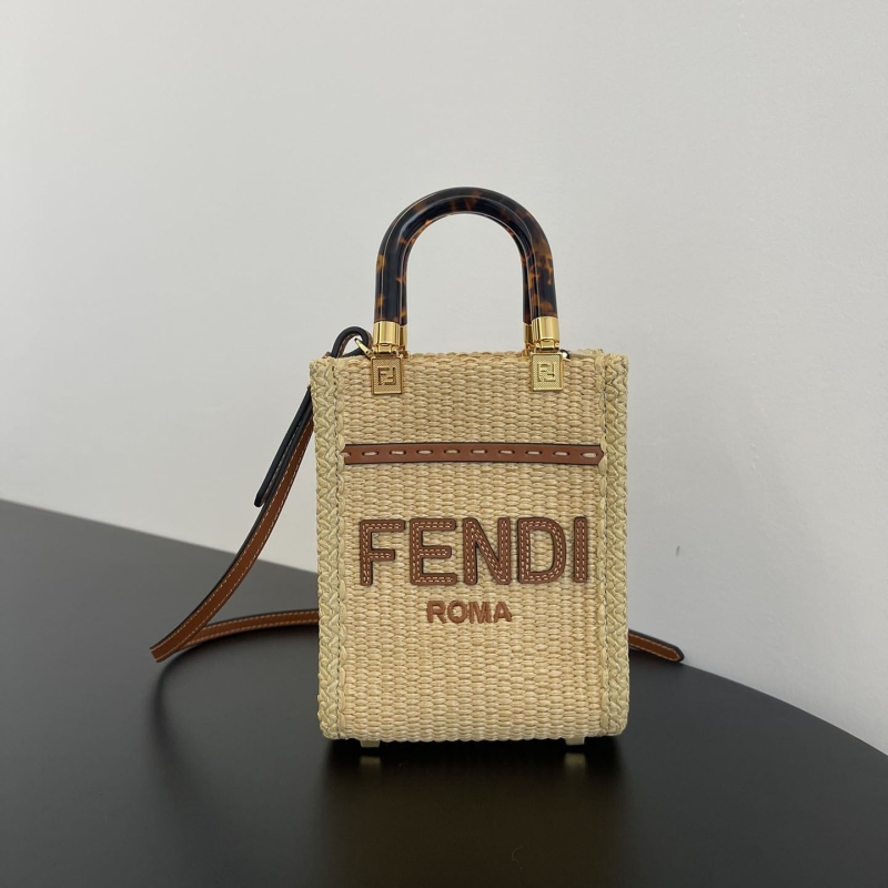 F**di top handle bags